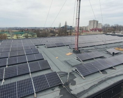 Промислова сонячна електростанція "ФОРА" 97,8 кВт в м. Бородянка