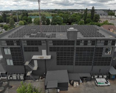 Промислова сонячна електростанція "ФОРА" 97,8 кВт в м. Бородянка