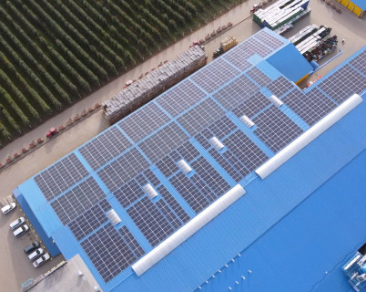 Промышленная солнечная электростанция "GADZ" 1012 кВт, Тернопольская обл.