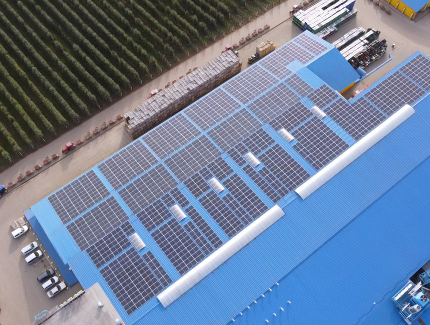 Промислова сонячна електростанція "GADZ" 1012 кВт, Тернопільська обл.