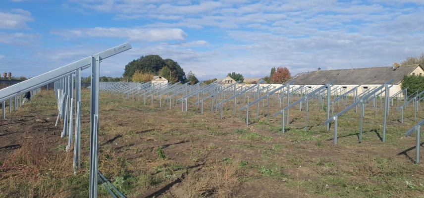 Початок будівництва ІІІ черги наземної сонячної електростанції у Війтівці