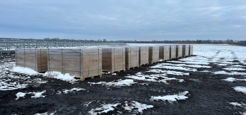 Екотехнік Україна розпочала будівництво сонячної електростанції потужністю 4 МВт у Київській області