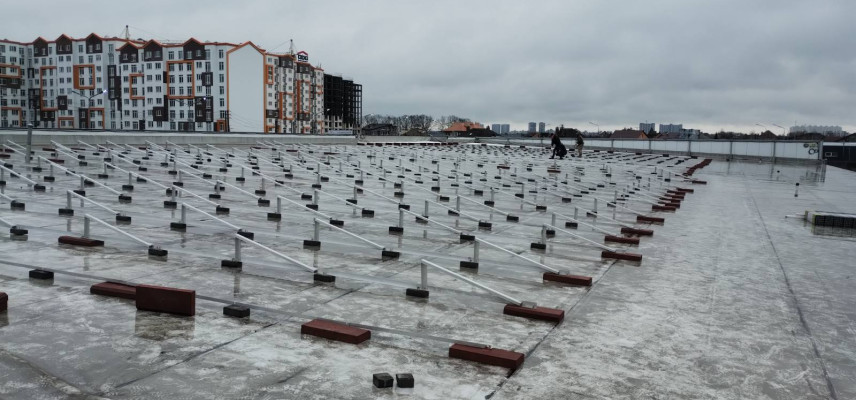 Сонячна електростанція "ФОРА" в с. Крюківщина, Київська область